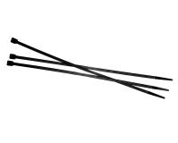 Стяжки 200х3,6 мм черные (100 шт) нейлон -40...85°C Netko