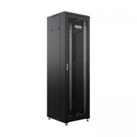 изображениеШкаф напольный универсальный серверный NTSS R 18U 600х600мм, 4 профиля 19, двери перфорированная и перфорированная, боковые стенки съемные, регулируемые опоры, разобранный, черный RAL 9005