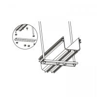 Кронштейн подвесной NTSS, "П"-типа, потолочный на шпильках для лотков шириной 240мм (комплект с крепежем без шпилек)