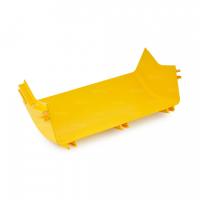 Плавный подъем  45° оптического лотка NTSS 240 мм, желтый
