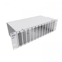 Кросс NTSS оптический 19'' частично укомплектованный 3U, 64/96 портов LC duplex (планки 2LC-12шт, планка-заглушка-4шт, сплайс-кассета-6шт) серый RAL 7035