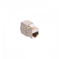 Розеточный модуль NTSS PREMIUM Keystone RJ45 FTP CAT6A 180 градусов безинструментальный белый ver2