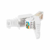 Коннектор RJ45 (8p8c) cat.5e, быстрозажимной ручной, для одножильного и многожильного UTP кабеля, NETKO Optima изображение
