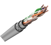 картинка симметричный кабель связи technolan u/utp swa ps cat 5e pvc 4x2x0,52 серый