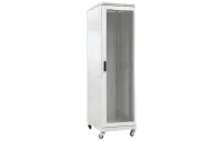 Шкаф телекоммуникационный напольный 19",33U(800x1000), ШТ-НП-33U-800-1000-П, передняя дверь перфорированная ССД