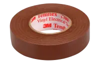 7100080348 Temflex 1300, коричневая, универсальная изоляционная лента, 19мм х 20м х 0,13мм