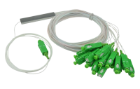 КТ-PLC-1х16-SCA-1.5 | Разветвитель оптический (сплиттер) 1х16-SC/APC-SM/0,9 -1.5 м