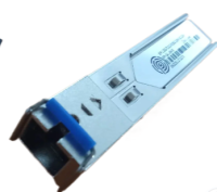 Трансивер WDM SFP, скорость 1,25 Гбит/c, T1310/R1550нм, 20 км, SC, DDM, CLASS 1 LASER