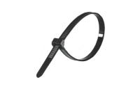 7000035306 FS 200 DW-C Кабельный хомут для использования вне помещений, устойчивый к УФ, черный, уп. 100 шт., 200мм х 7,5мм