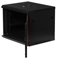 изображениеC126054BWTWOF | Шкаф телекоммуникационный 19 дюймов 12U 600х540мм настенный черный