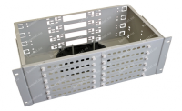 КТ-КС-4U-96-STU | Кросс оптический стоечный укомплектованный на 96 портов ST/UPC, 4U