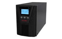 SMALLT1A10S Онлайн ИБП, Small Tower, 1000VA/900W, 2xSchuko, USB, 3x7Ач