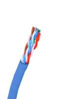 картинка кабель категории 5e, u/utp, 4 пары, 24 awg, нг(a)-hf, внутренней прокладки, синий, коробка 305 м