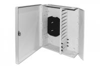 КТ-КН-96-LCA | Кросс оптический настенный укомплектованный на 96 портов LC/APC SM однодверный