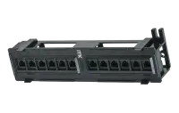 PP12-C5EU-D05 ITK Настенная патч-панель кат.5Е UTP, 12 портов (IDC Dual)