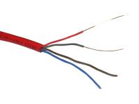 Кабель сигнальный NETKO, неэкранированный, КПСнг (А) - FRLS, 2*2*0.5мм2 (0.8мм) 200м, красный