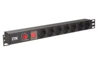 PH13-7D3 ITK PDU 7 роз. нем. ст, с выкл. и защ. от перенапр., вх.С14