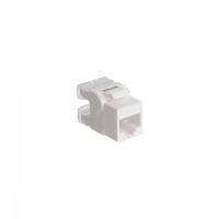Розеточный модуль Keystone NTSS UTP RJ45 cat.5e, 180 градусов, белый