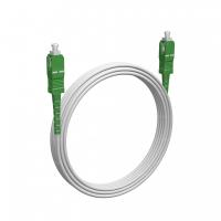 Шнур оптический NTSS spc SC/APC-SC/APC G.657A2 9/125 3.0мм 10м LSZH (патч-корд)