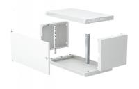 изображениеШкаф телекоммуникационный настенный разборный 19”,6U(600x350), ШТ-НСр-6U-600-350-М дверь металл ССД