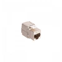 Розеточный модуль NTSS PREMIUM Keystone RJ45 FTP CAT6 180 градусов безинструментальный белый ver2