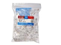 Вилка компьютерная UTP, RJ-45, 8P8C, кат.6, со вставкой, 100шт., NETKO Expert CKC изображение