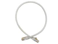 Патч-корд UTP4 cat.6, 5.0м, литой коннектор, серый, Netko CKC