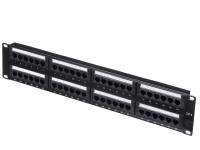 изображениеПатч-панель UTP, 19", 48 портов RJ45, cat.6, 2U, Krone Type, "L"