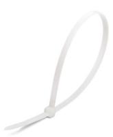 Стяжки 200х4мм белые (100шт) нейлон -40...85°C КСС "Grizzly"