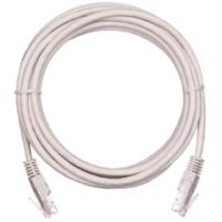 EC-PC4UD55B-003-GY Шнур коммутационный UTP4 2хRJ-45 кат.5e  0.3м PVC серый NETLAN