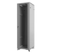 изображениеШкаф напольный 19" 42U серия Optima (600х600х2022), передняя дверь стекло, серый