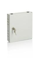 КТ-КН-Д-4-SC | Кросс оптический настенный 4 порта SC однодверный без кассеты