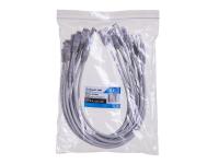 Патч-корд Technolink UTP4 cat 5е, 0,5м, ВС, LSZH, серый, литой коннектор (упак 10 шт)