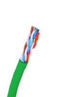 картинка кабель категории 5e, u/utp, 4 пары, 24 awg, нг(a)-hf, внутренней прокладки, зеленый, коробка 305 м