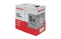 01-0049 REXANT Кабель витая пара UTP 4PR 24AWG, CAT5e, нг(А)-HF, LSZH (бухта 305 м)