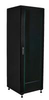 изображениеB426080BWTWOF | Шкаф телекоммуникационный напольный 42U 19" серверный 600х800 черный, дверь стекло