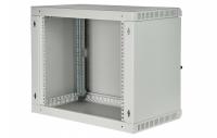 изображениеШкаф телекоммуникационный настенный разборный 19”,12U(600x350), ШТ-НСр-12U-600-350-М дверь металл ССД