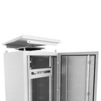 изображение19" напольный термошкаф 18U 600x800мм с обогревом 250W и вентиляцией, IP55