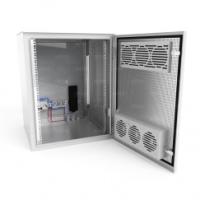 изображение19" настенный термошкаф 9U 600x500мм с обогревом 100W и вентиляцией, IP55