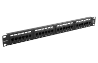 04-0021 REXANT Патч-панель 19", 1U, 24 порта RJ-45, категория 5e