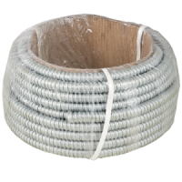 Металлорукав оцинкованный с протяжкой и х/б уплотнением РЗ-Ц-Х 12 (50м)