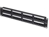 изображениеПатч-панель UTP, 19", 48 портов RJ45, cat.5е, 2U, Dual Type, "L"
