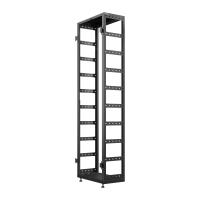 Модульная панель-увеличитель глубины 300мм DS 42U шириной 300мм для систем с боковым охлаждением, черный RAL9005