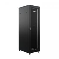 изображениеШкаф напольный универсальный серверный NTSS R 18U 600х800мм, 4 профиля 19, двери перфорированная и сплошная металл, боковые стенки съемные, регулируемые опоры, разобранный, черный RAL 9005