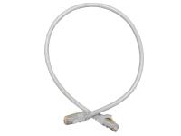 Патч-корд UTP4 cat.6a, 3.0м, литой коннектор, серый, Netko CKC