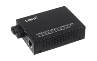 Медиаконвертер 10/100/1000M, Tx1550/Rx1310 20km, RJ45 SC