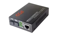 Медиаконвертер 100M, Tx1310/Rx1550 20km, RJ45 SC