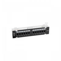 Патч-панель UTP, 12 портов RJ45, cat.5е, 110 тип (настенная)