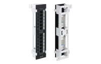 WRline WR-PL-12-C5E-WL-D Патч-панель настенная, 12 портов RJ-45, категория 5е, с подставкой