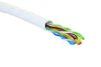 картинка 19c-u6-12wt-b305 кабель категории 6, u/utp, 4 пары, 23 awg, нг(a)-hf, внутренней прокладки, белый, коробка 305 м